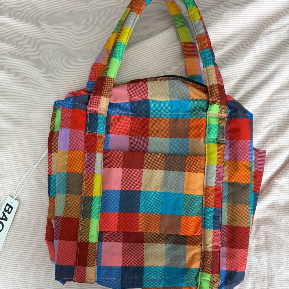 NWT baggu madras small cloud carry on